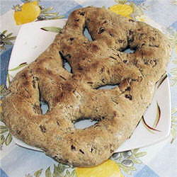 Fougasse aux olives et au romarin