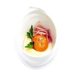 uf cocotte au jambon
