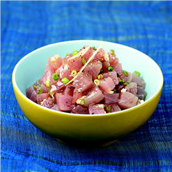 Tartare de thon au gingembre