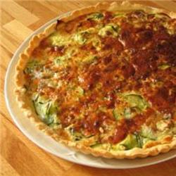 Tarte à la courgette et au chèvre