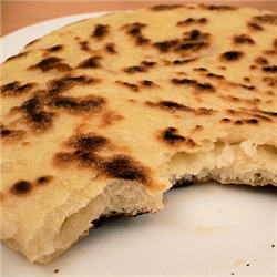 Naans au chèvre