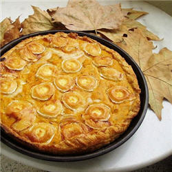 Tarte potimarron et chèvre