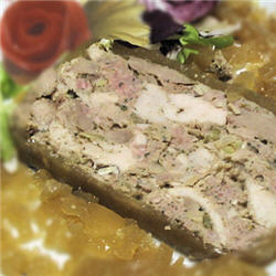 Terrine de dinde aux marrons et whisky