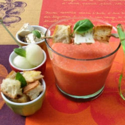 Gaspacho de tomates et compagnie