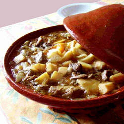 Tajine d’agneau aux coings