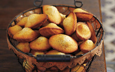 Panier de madeleines de La Régalade