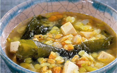 Soupe au kombu royal