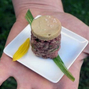 Tartare de buf comme un rossini