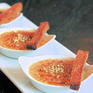 Crème brûlée au foie gras