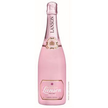 Champagne rosé de Lanson